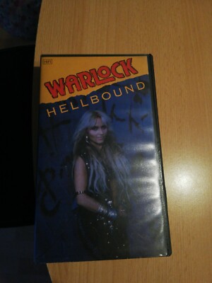 Vhs Video Von Warlock Hellbound Tour 1986