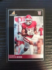 Marvin Mims RC 2023 Panini Chronicles Pinnacle Draft Picks #18 Oklahoma Sooners