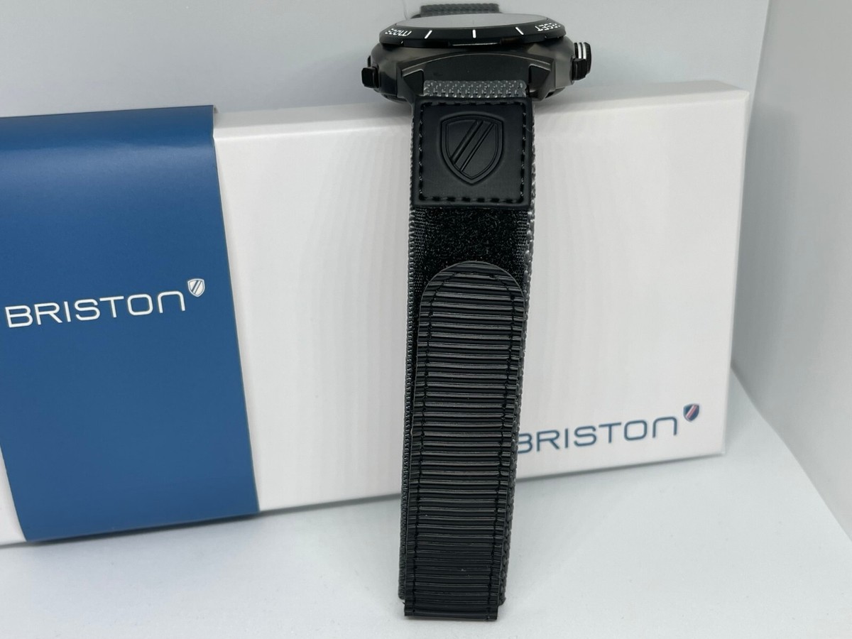 Briston Streamliner Adventure Analog/Digital Black Watch NEW