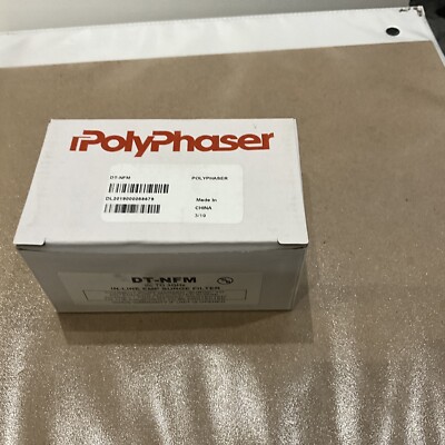 New in box Polyphaser DT-NFM In Line EMP Surge Filter