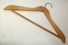 1950s Vintage - Curtis Leger Fixture Co., Chicago - Wooden Coat Hanger