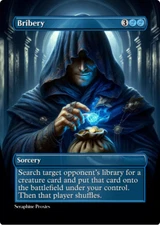 Bribery - High Quality Altered Art Custom Cards