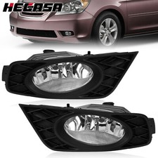 Bumper Driving Fog Lights Lamps Chrome Lhrh For Honda Odyssey 08-10 Wswitch Bumper Driving Fog Lights Lamps Chrome Lhrh For Honda Odyssey 08-10 Wswitch