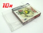 10x NINTENDO GAME BOY ADVANCE GAME BOX - PROTECTIVE BOX PROTECTOR SLEEVE CASE