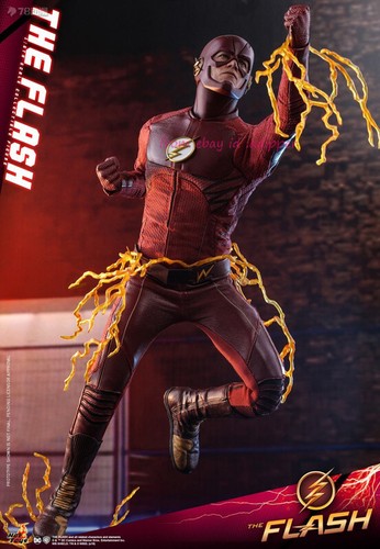 Perfect Hot Toys Tms009 1/6 Modellino The Flash Barry Allen in stock nuovo - Foto 9 di 16