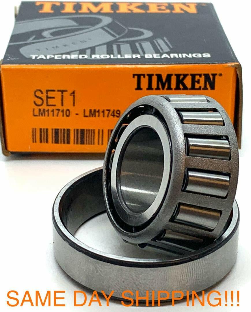 Qty (1) LM11749 / LM11710 TIMKEN USA Tapered Roller Bearing Lot of