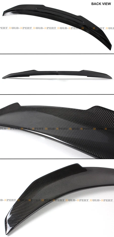 ALERÓN MALETERO FIBRA CARBONO BMW F32 428 430 435i 2 puertas high kick duckbill 14-20 Foto 3 de 4