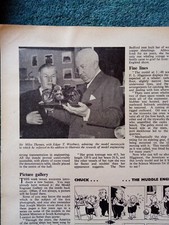 El66 Ephemera 1961 picture sir miles thomas Edgar t Westbury 