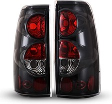1999-2006 Tail Lights For Chevy Silverado 1500 2500 3500 Rear Assembly Lamp Pair