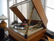 DUST COVER TURNTABLE HINGE SOLID WOOD STICK WAND LID SUPPORT GODAR Made in USA