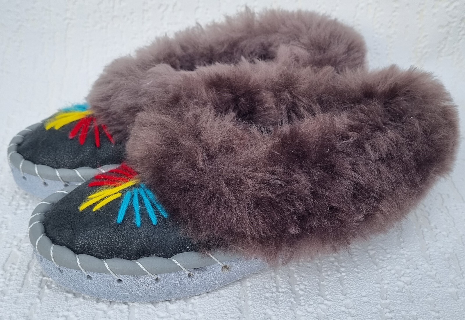 APL PELLICCIA DI AGNELLO calde PELLICCIA n.32 NUOVE pelle di pecora pelle fatte a mano