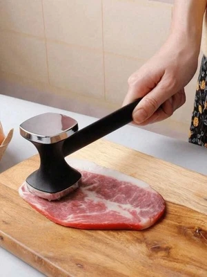Stainless Steel Meat Mallet Tenderizer Steak, Beef, Chicken Hammer Kitchen Tool