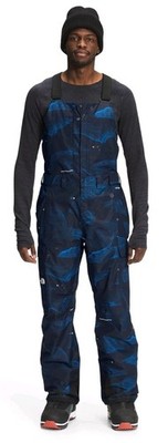 The North Face Men's Freedom Bib Aviator Navy Binary Halfdome Prt Sz L Regular