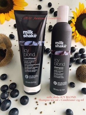 milk_shake ICY BLOND Shampoo 300ml & Conditioner 250ml - DUO für blondes Haar
