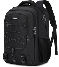 Black School Backpacks for Boys Teens, Backpack for Men,15.6 inch Laptop Back...