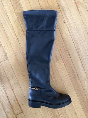 Tommy Hilfiger Leather Over The Knee Boots