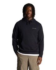 Genuine Lyle & Scott Mens Hoodie Sweatshirt Loopback Jumper Embroidered Logo