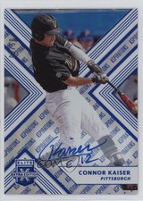 2018 Panini Elite Extra Edition Aspirations Blue 5/50 Connor Kaiser #85 Auto s3g