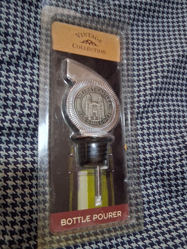 NIP Vintage Collection HEARST CASTLE Bottle Pourer San Simeon California