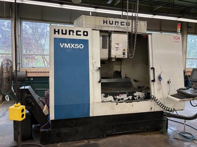 Hurco VMX50 CNC Vertical Machining Center Ultimax Control 2001 20,000 LBS Runnin