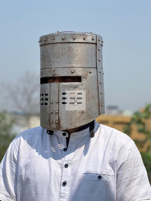 Monty Python Ritter Helm Mittelalter toller Helm Replik Cosplay Weihnachtsges...