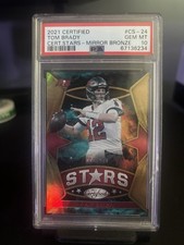 Panini 2021 Certified Stars Mirror Bronze Tom Brady #CS-24 /249 PSA 10