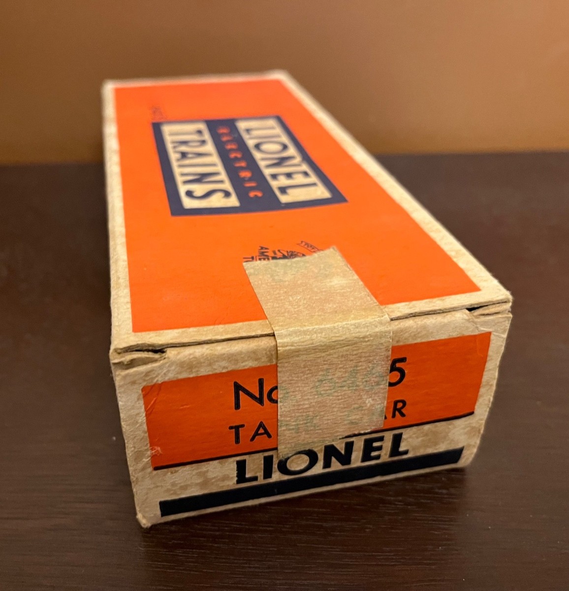 Lionel Double Dome Sunoco Gas Tank Car + Original Box 6465 Vintage