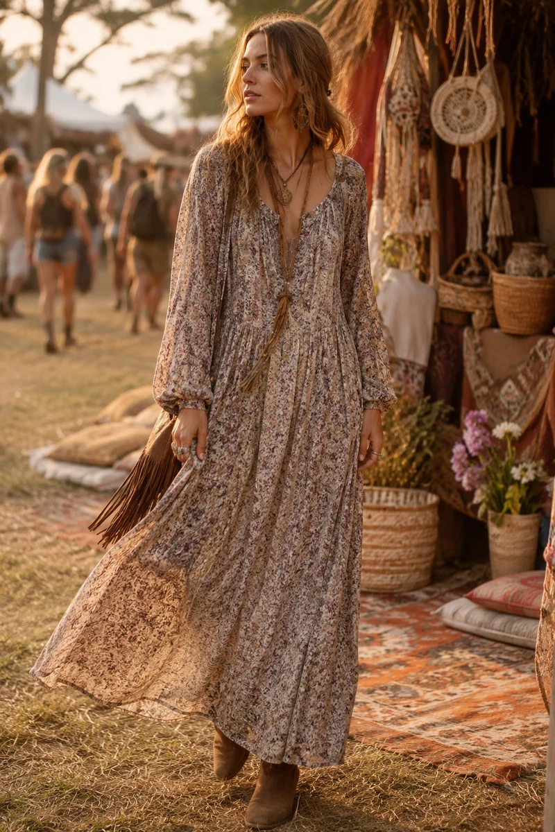 Zara Long Sleeve Floral Maxi Dresses for Women for sale | eBay
