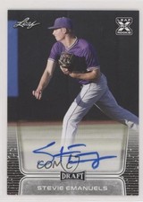 2020 Leaf Draft Auto Stevie Emanuels #BA-SE1 Auto 06cx