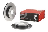 2X Brembo Bremsscheibe Prime Line - UV Coated 08.C546.11 FüR Nissan Renault J11