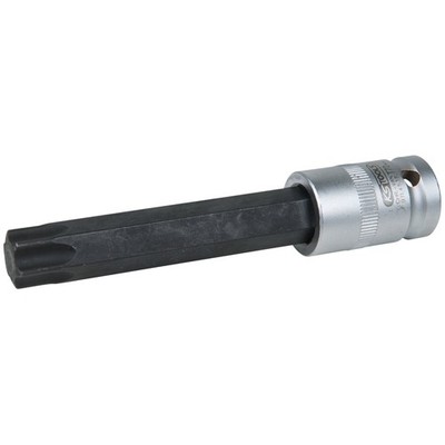 KS TOOLS 911.4538 1/2'' Bit-Stecknuss für Torx-Schrauben, T70, Länge 120 mm, phos