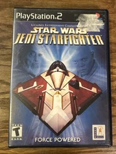 Star Wars Jedi Starfighter PS2 PlayStation 2 + Reg Card - Complete CIB