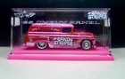 Hot Wheels Chevy Panel Pink Spectraflame Candy Striper Custom Made W Display