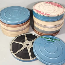 Super 8 Reels 5 Home Movie Lot 60s-80s in Color Texas Family Unviewed 8mm 7"