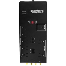 Smart Power Surge Protector, 3600 Joules Black