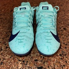 Women  s Size 8 Nike Zoom Rival S Track Shoes 907565 300 Aurora Green
