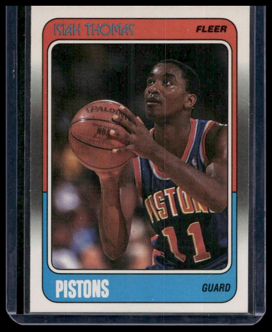 1988-89 Fleer #45 Isiah Thomas