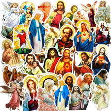 Catholic Stickers Religious Bible Faith Cross Sticker Pack Gifts for Adults Teen