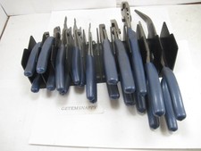 Snap On 10pc Power Blue Combination Plier Cutter Crimper Adjustible Set Wtray Snap On 10pc Power Blue Combination Plier Cutter Crimper Adjustible Set Wtray
