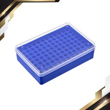 Centrifuge Tube Rack 96-Well Polypropylene Holder 11.5mm Hole Dia for 1.5ml