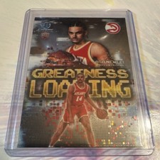 2025 Topps Bowman Chrome U Greatness Loading GL-23 Asa Newell RC Insert 🔥