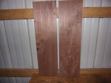 2 PC WALNUT LUMBER WOOD KILN DRIED BOARDS F320F 27" X 7 1/2" X 1/2" END MATCHED