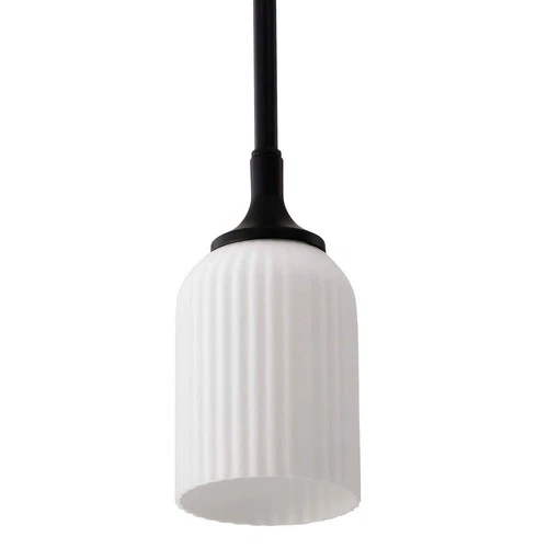 Nuvo Lighting 60/8645 Solara 5"W Mini Pendant - Black - Picture 1 of 9