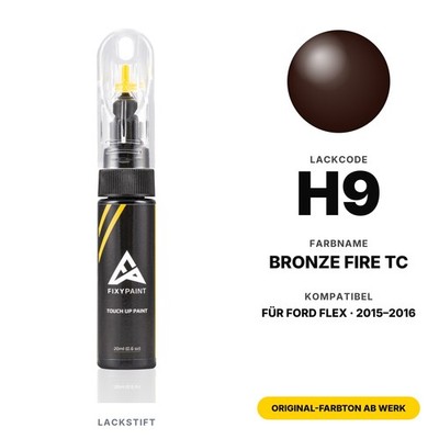 Touch Up Paint Pen For Ford Flex H9 Bronze Fire TC Set Genuine Automotive Touch Up Paint Pen