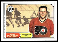 1992-93 O-Pee-Chee #1 Bernie Parent Philadelphia Flyers 25th Anniversary Card