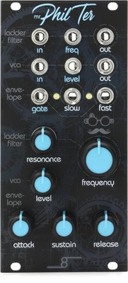 Cre8audio Mr. Phil Ter Eurorack VCA, Filter and Envelope Generator Module