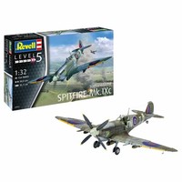 Revell Flugzeug-Modellbausatz Supermarine Spitfire Mk.Ixc, 154 Teile 1:32, 03927