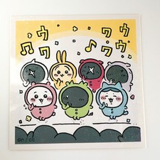 Chiikawa Sticker Collection Chiikawa Usagi Hachiware Trio Japan Collectible