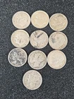 Lot of (10) Silver Mercury & Roosevelt Dimes 90% Silver Coins Circulated