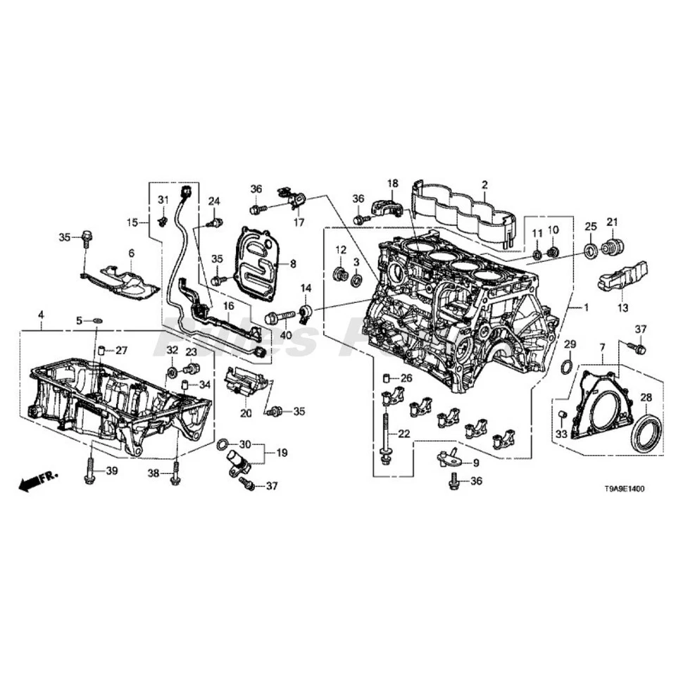 37500RB0006 Hitachi Engine Crankshaft Position Sensor OEM For Honda Fit CR-Z 1.5 - Image 4 of 4